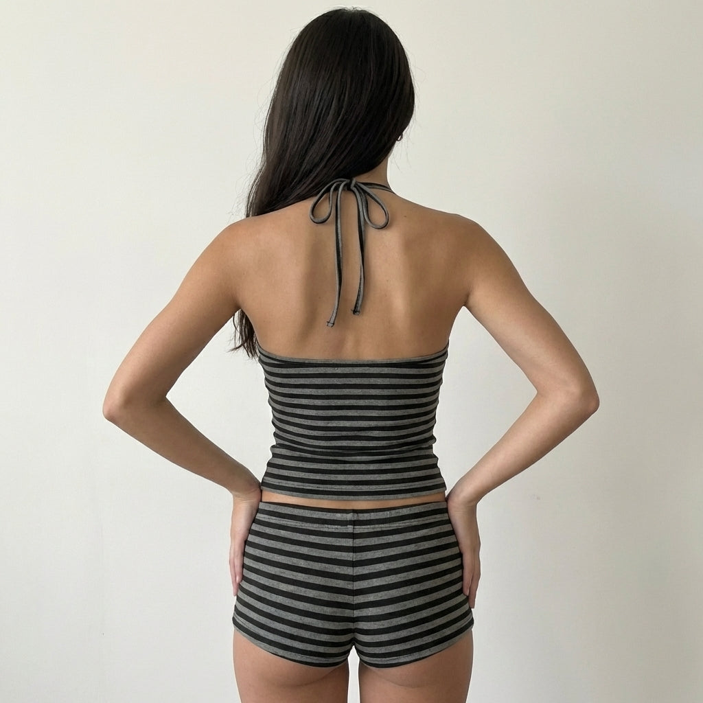 Ava's Striped Set