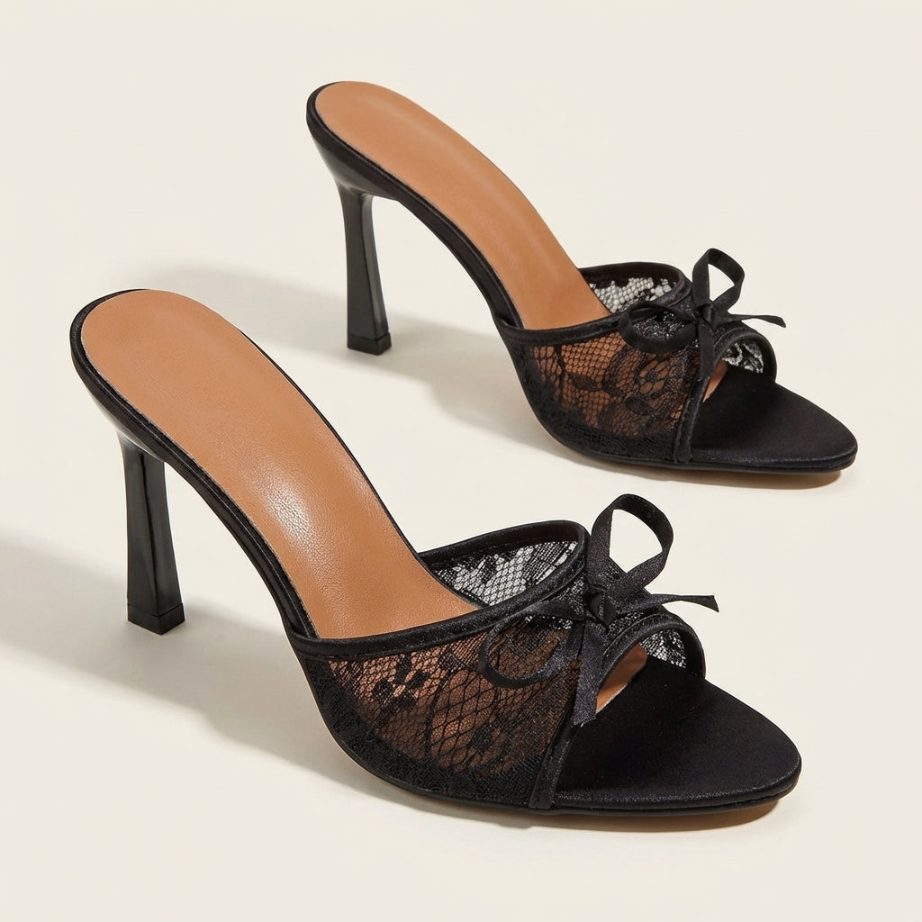Coco's Kitten Heels - Black