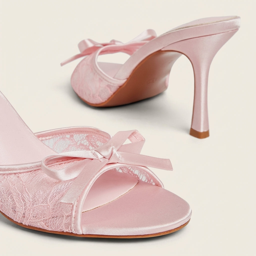 Coco's Kitten Heels - Pink