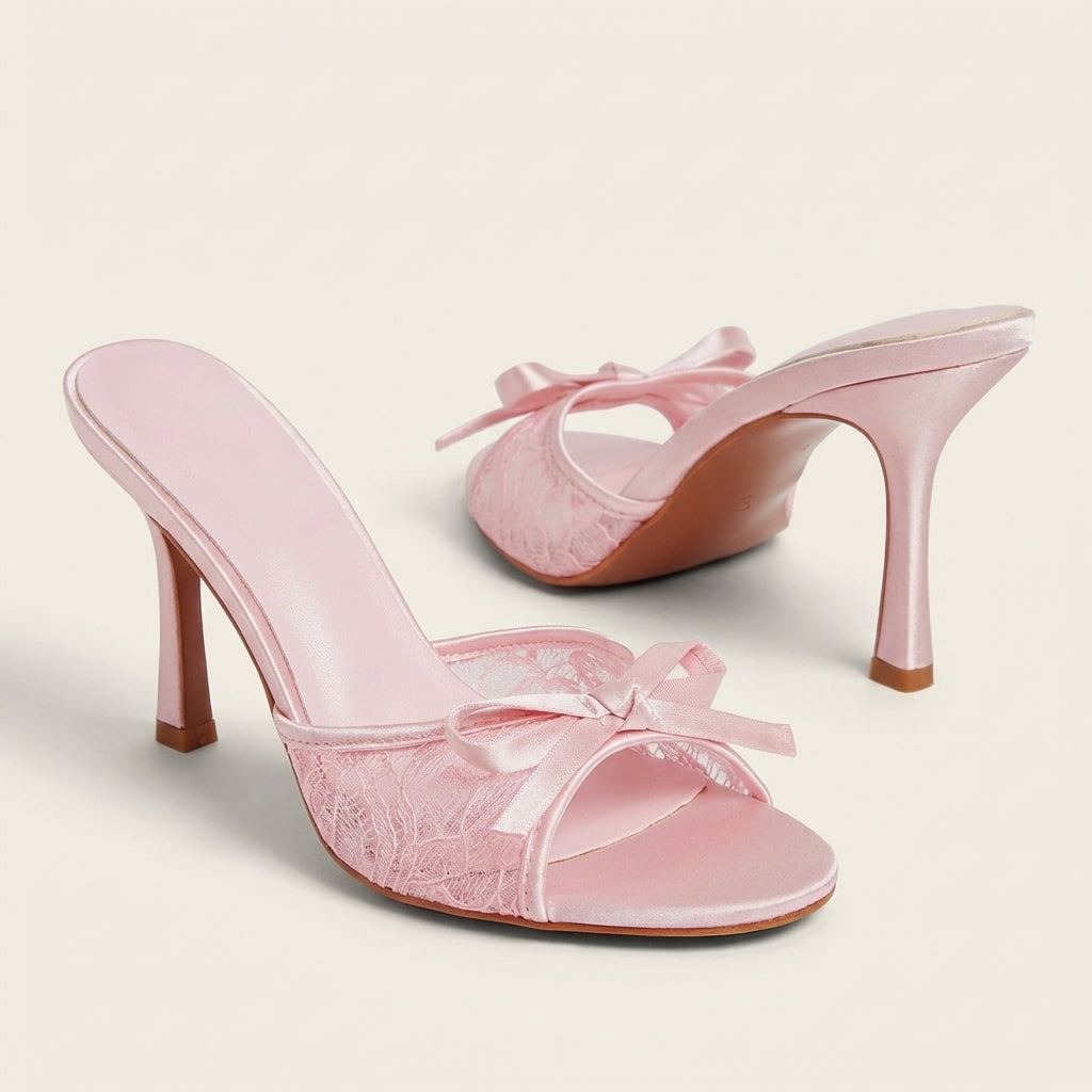 Coco's Kitten Heels - Pink
