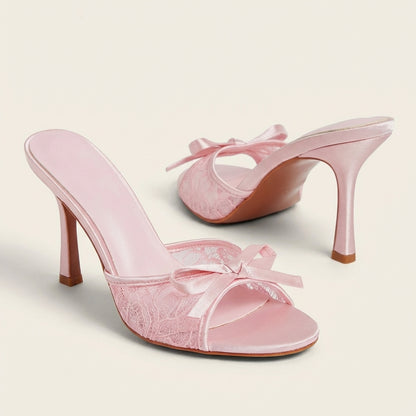 Coco's Kitten Heels - Pink