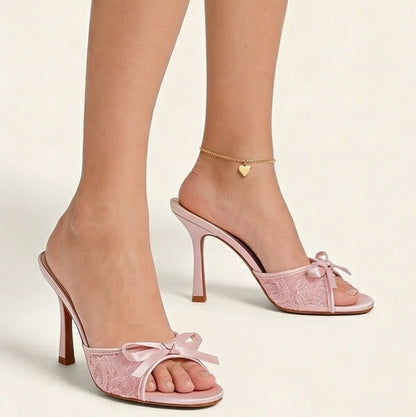 Coco's Kitten Heels - Pink