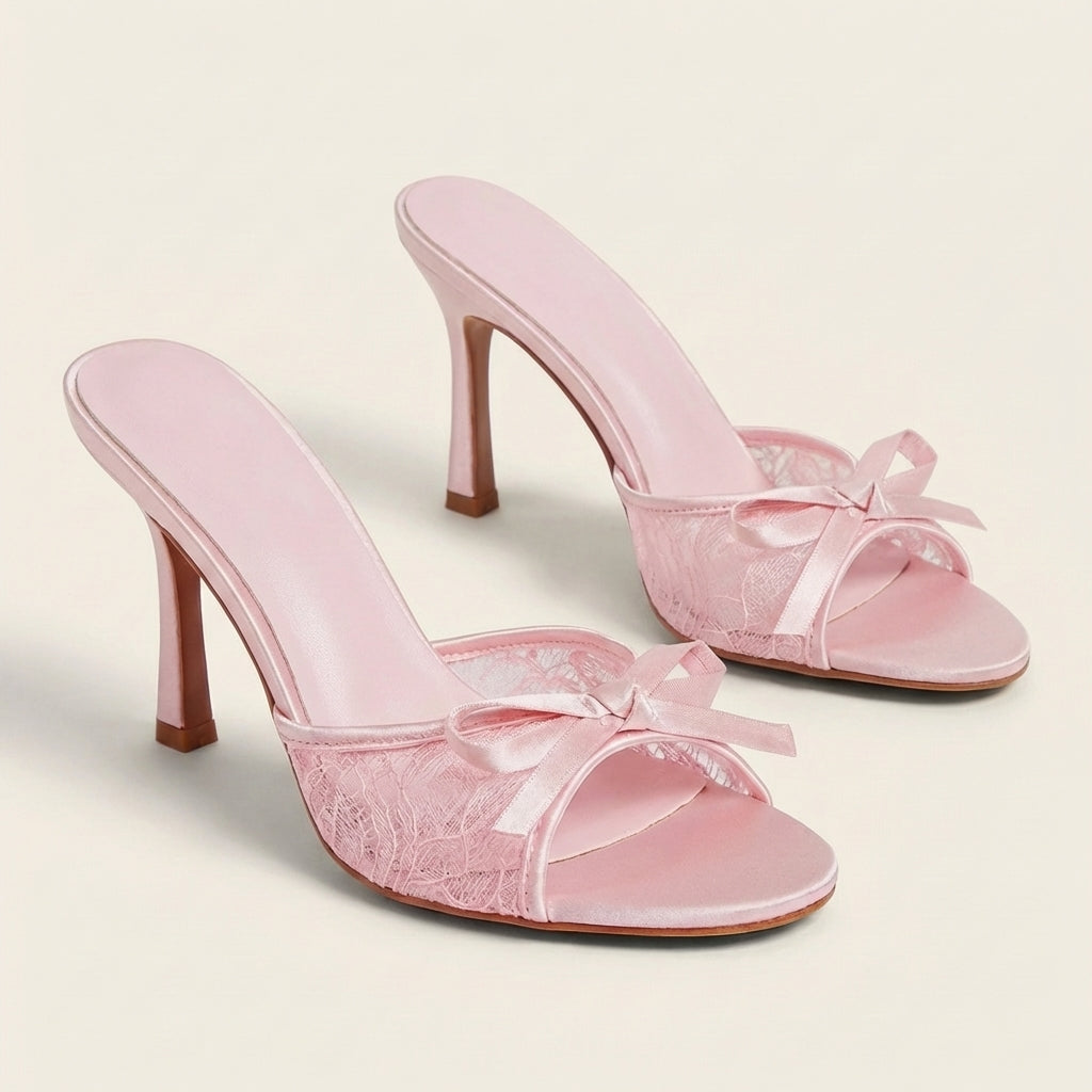 Coco's Kitten Heels - Pink