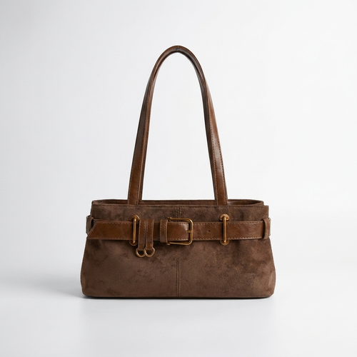The Brindle Suede Bag