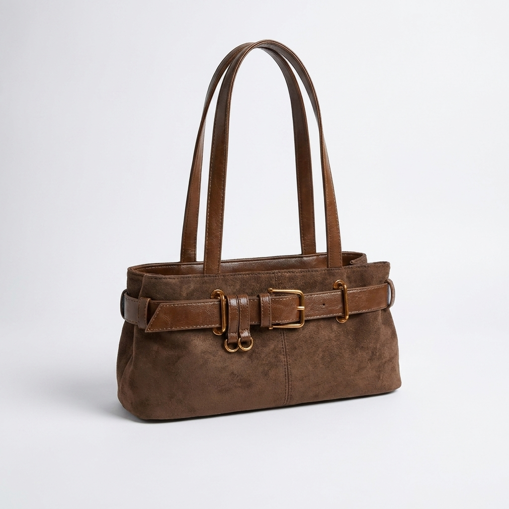 The Brindle Suede Bag