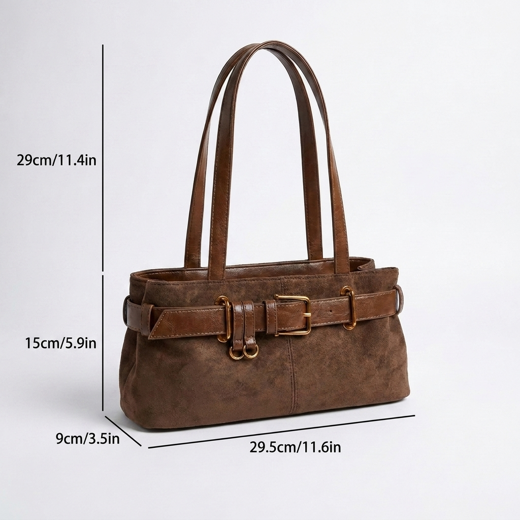 The Brindle Suede Bag