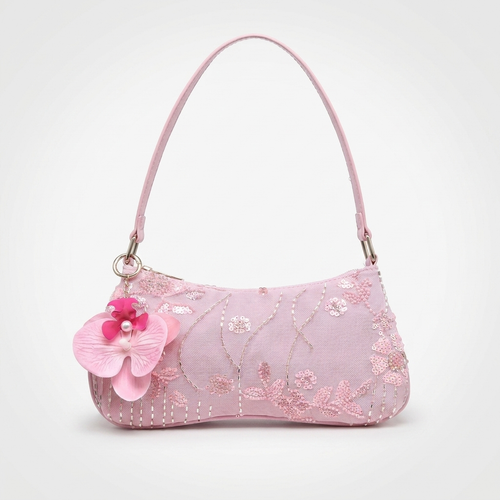 Elara Sequin Shoulder Bag