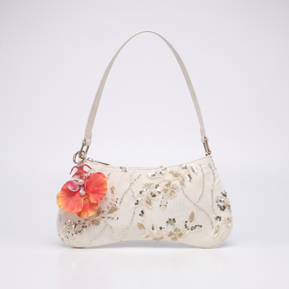 Elara Sequin Shoulder Bag