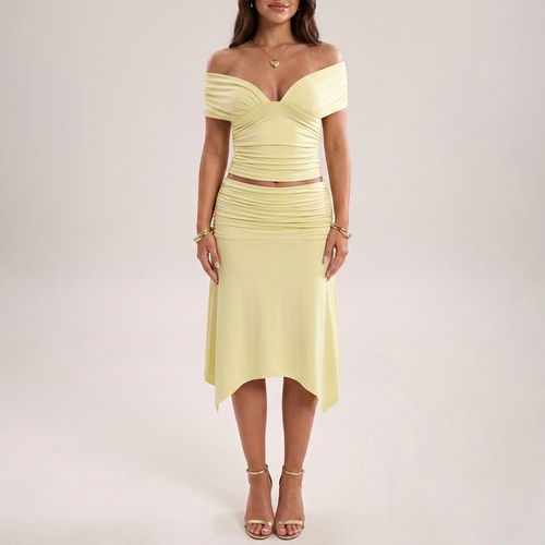 Sunkissed Ruched Two Piece Set