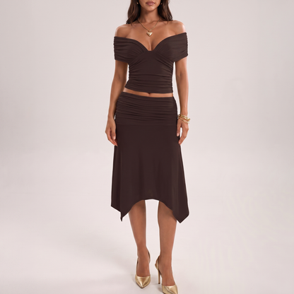 Sunkissed Ruched Two Piece Set