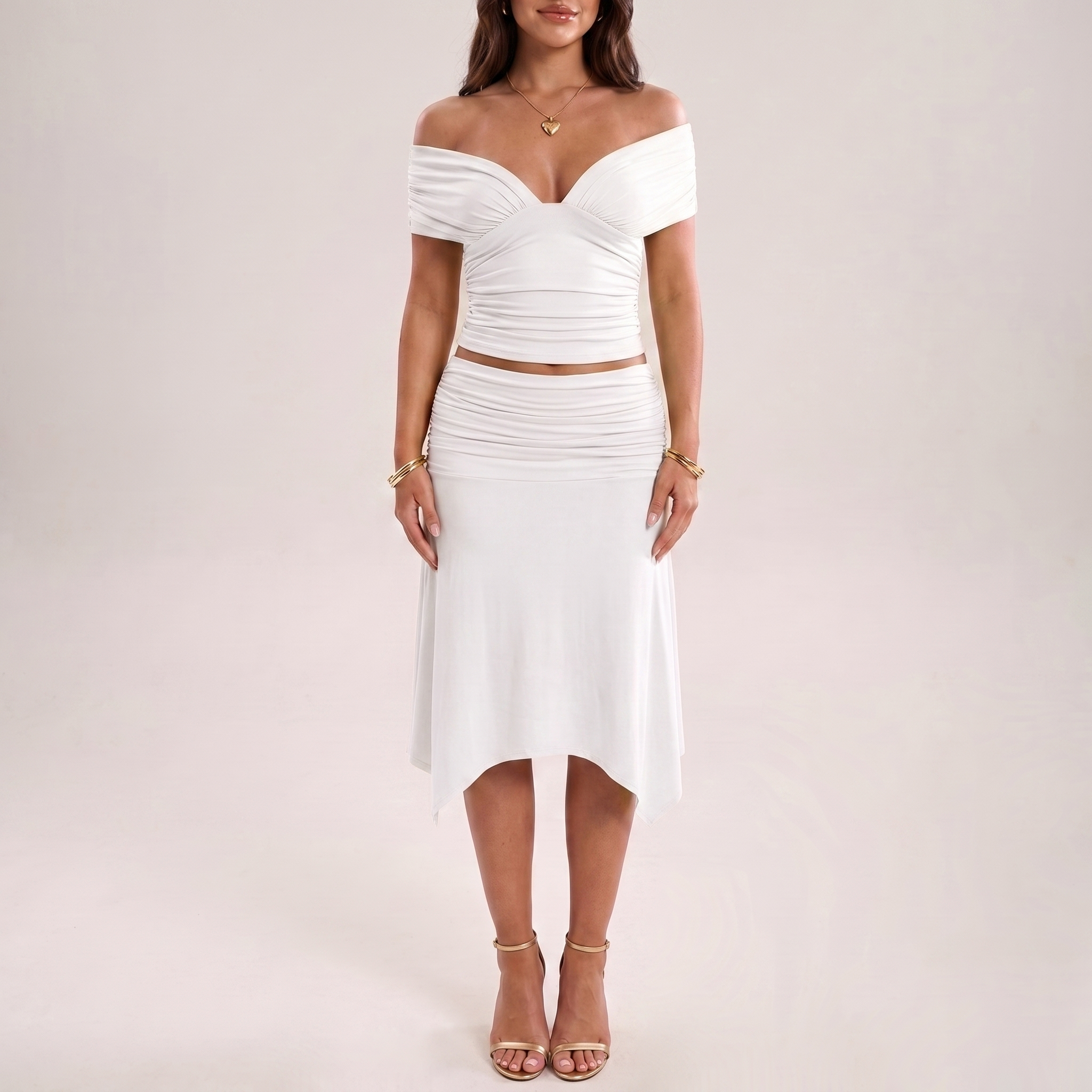 Sunkissed Ruched Two Piece Set