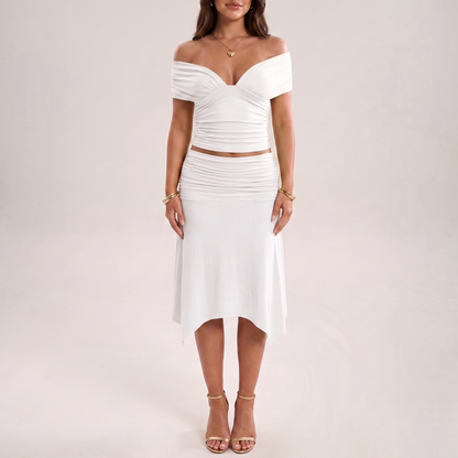 Sunkissed Ruched Two Piece Set
