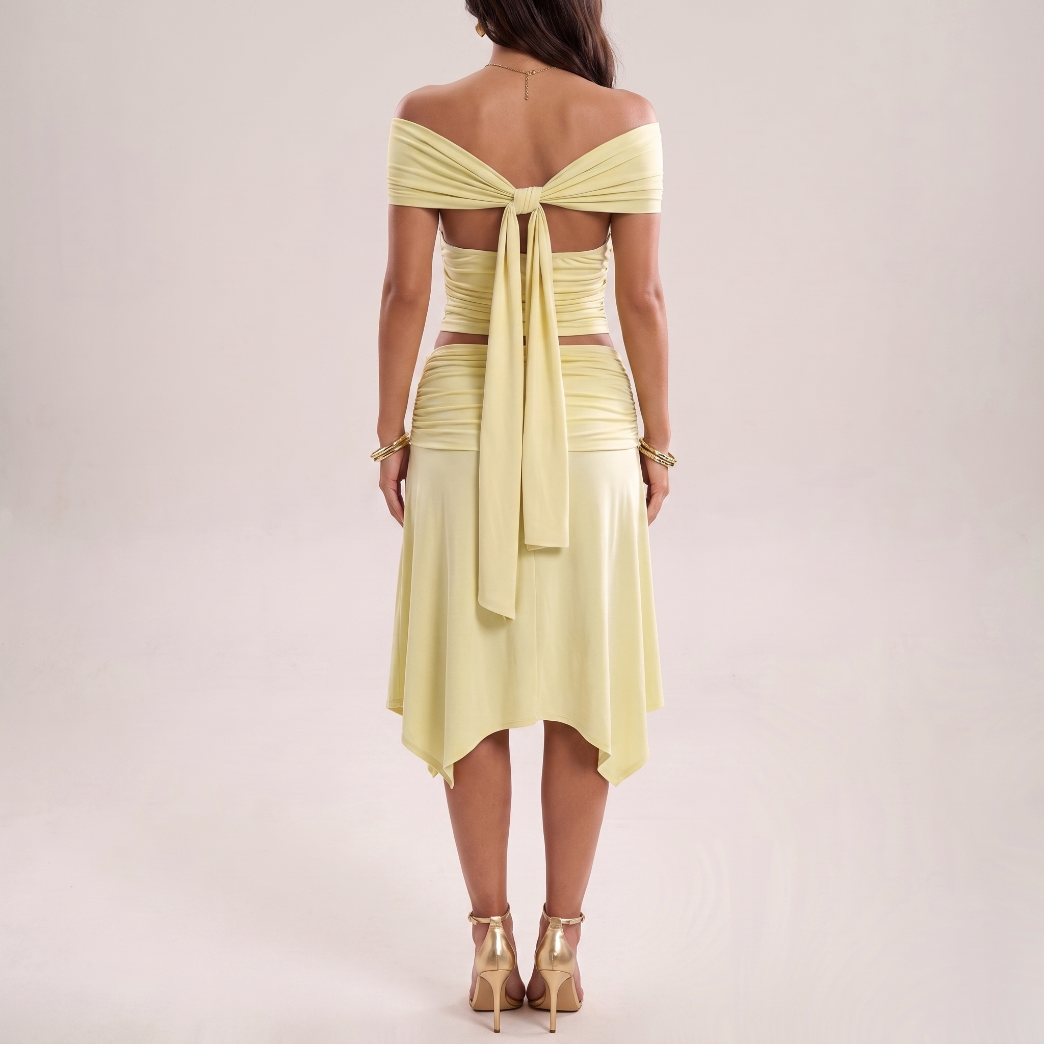 Sunkissed Ruched Two Piece Set