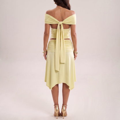 Sunkissed Ruched Two Piece Set