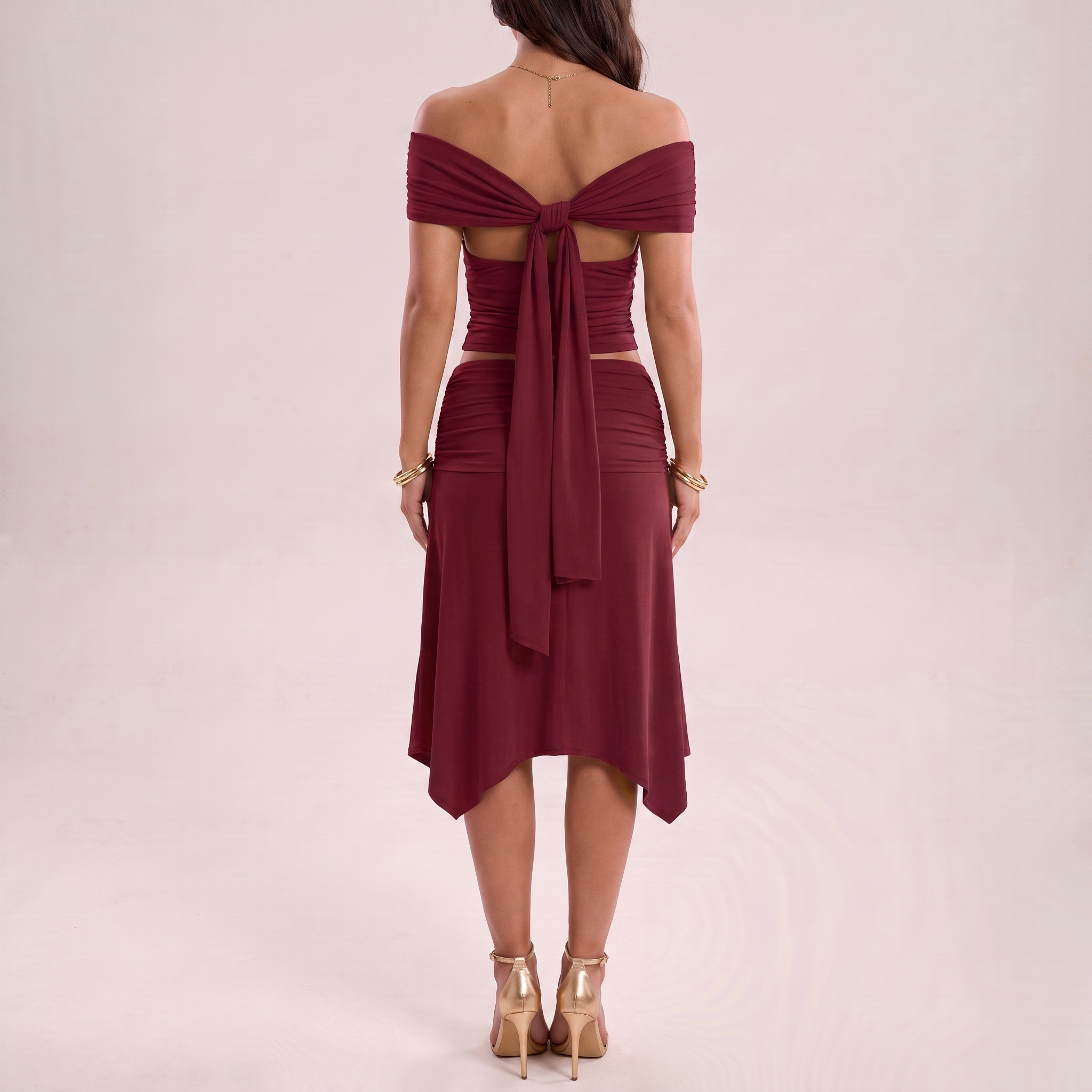 Sunkissed Ruched Two Piece Set