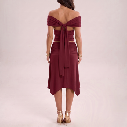 Sunkissed Ruched Two Piece Set