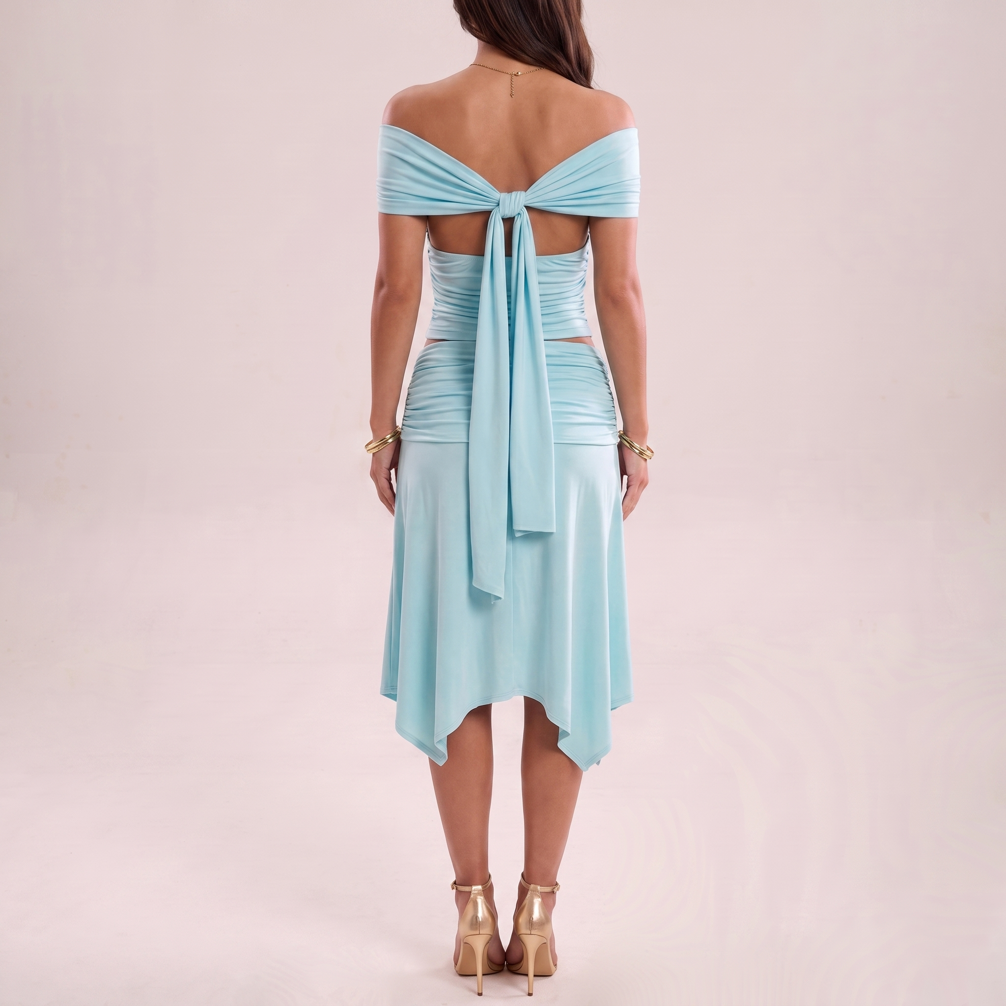 Sunkissed Ruched Two Piece Set