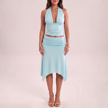 Sunkissed Ruched Two Piece Set