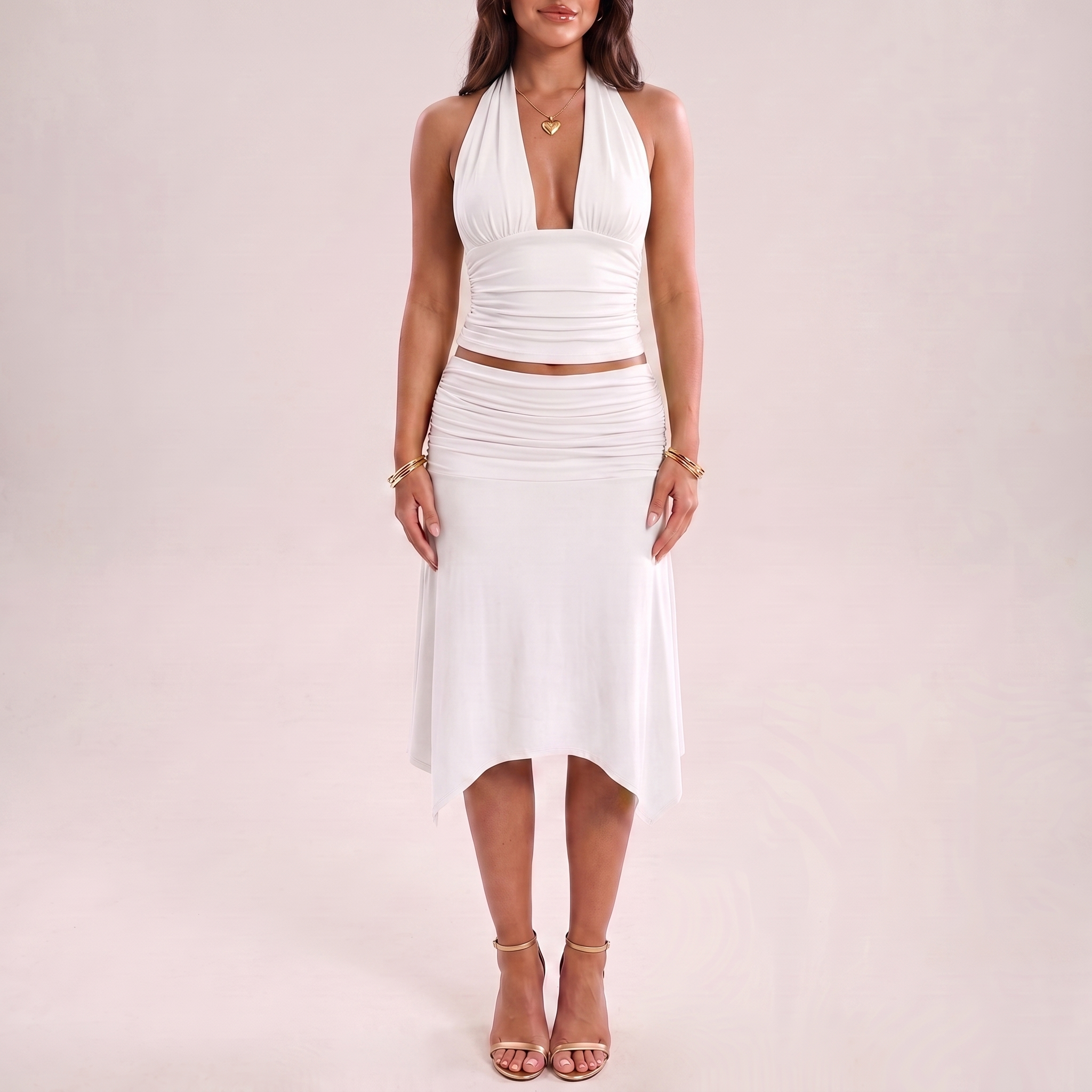 Sunkissed Ruched Two Piece Set