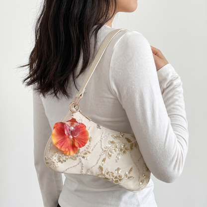 Elara Sequin Shoulder Bag