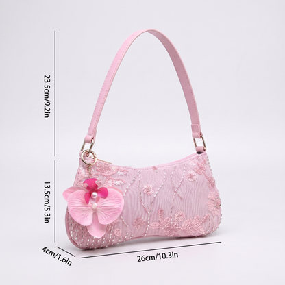 Elara Sequin Shoulder Bag